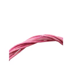 Корзина плетёная для хранения, 28×20×11 см, ручка h=14 см, ива, розовая, Greengo