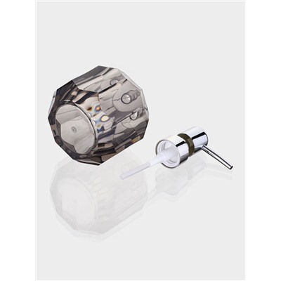 Набор для ванной "Блэк" 3 предмета (дозатор, стакан, мыльница)