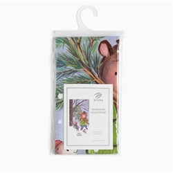 Полотенце Этель Happy holidays 40×73 см, 100% хл, саржа 190 г/м²