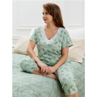 Пижама Канна-2 (Зеленый)
