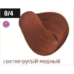 OLLIN PERFORMANCE  8/4 светло-русый медный 60мл Перманентная крем-краска для волос