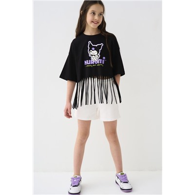 Джемпер трикотажный для девочек (футболка) PLAYTODAY, 1243233