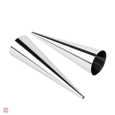 SATOSHI Набор форм для выпечки "конус" 8шт, 12х3,5см, нерж.сталь