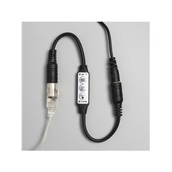 Гирлянда «Конский хвост» 10 нитей по 1 м, IP20, серебристая нить, 100 LED, свечение белое, 8 режимов, 12 В