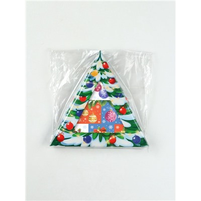 Шоколад новогодний молочный «Ёлка», 6 шт., 5 г