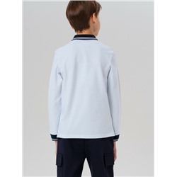 Джемпер трикотажный с воротником поло для мальчиков