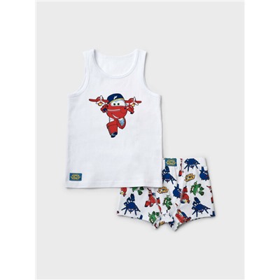 Комплект трикотажный для мальчиков: майка, трусы