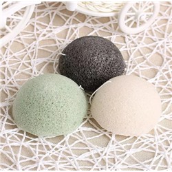 Натуральная губка- спонж для умывания "Конняку" ECO