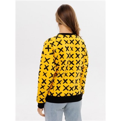 Толстовка женская ТЖ-36 (Желтые крестики)