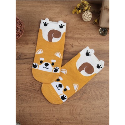 Носки р. 35-40 Зверята короткие / L814 /уп 500/1200/ ОДНА ПАРА/ МАРКА
