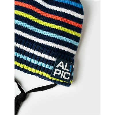 Комплект трикотажный для мальчиков: шапка, снуд