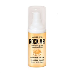 Жидкий вибратор Nuei Rock Me! с ароматом печенья и сливок - 20 мл.