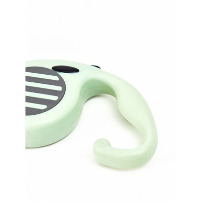 Рулетка - поводок для собак, лента 3 м, зелёная