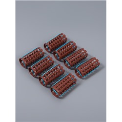 Бигуди на резинке, d=2.7 см, 8 шт., МИКС
