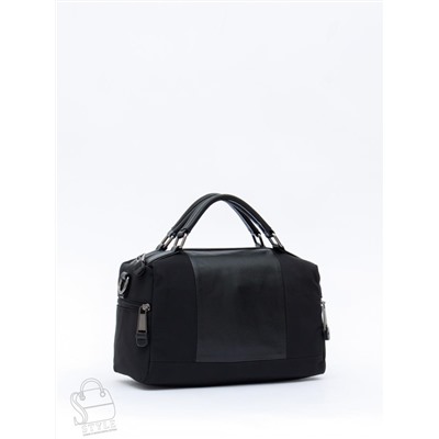 Сумка женская кожаная 878-15JAQ black  Polina&Eiterou