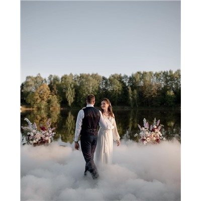 Шоу: Тяжелый дым на свадьбу для танца молодоженов