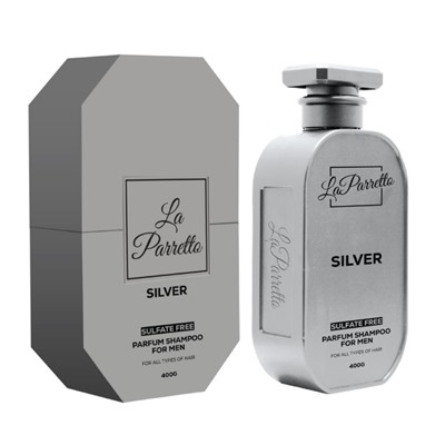 Шампунь для волос La Parretto Silver for men (Sulfate Free)