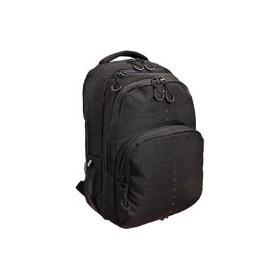 Рюкзак молодежный, 45×32×23 см, Grizzly 530, эргономичная спинка, отделение для ноутбука, чёрный, RU-530-1_1