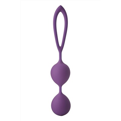 Фиолетовые вагинальные шарики Flirts Kegel Balls