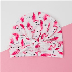 Шапка детская «Крошка Я. Фламинго», размер 48
