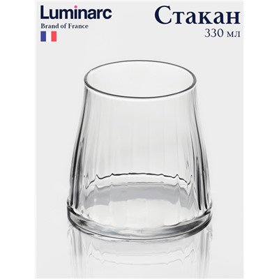 Стакан Luminarc BUCOLIQUE, 330 мл, стекло, прозрачный
