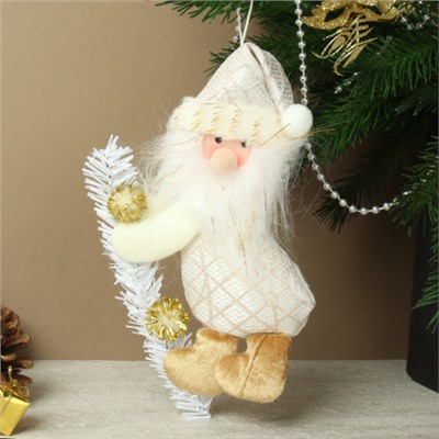 Новогоднее украшение 14х21 см / LC24Y-013 /уп 150/600/ (Дед Мороз )