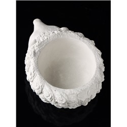 Фигурное кашпо для цветов «Ёжик», гипс, 15×11×5 см