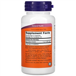 Now Foods, капсулы с пчелиной пыльцой, 500 мг, 100 капсул