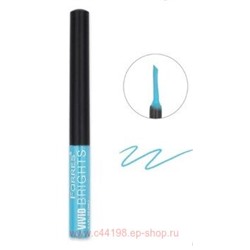 Farres Подводка для глаз Vivid Brights тон 03 голубой 8017