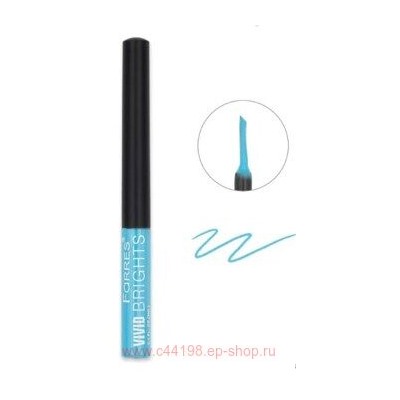 Farres Подводка для глаз Vivid Brights тон 03 голубой 8017