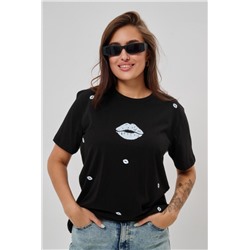 Футболка женская 88530 (Черный)
