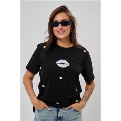 Футболка женская 88530 (Черный)