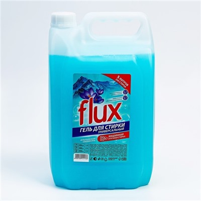 Универсальное средство для стирки, 5 л, аромат альпийской свежести, FLUX