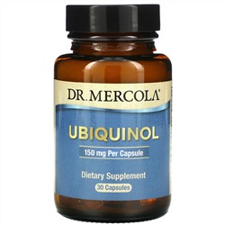 Dr. Mercola, убихинол, 150 мг, 30 капсул