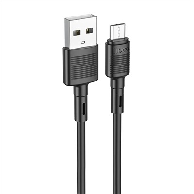 Кабель USB - micro USB Hoco X83 12W 100см 2,4A  (black)