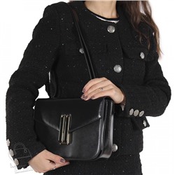 Сумка женская кожаная 1271-1TH black Polina&Eiterou  в Новосибирске