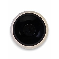 Кашпо для цветов «Жемчужина», 7 л, d=36 см, h=22 см, пластик, со вставкой, бежевое