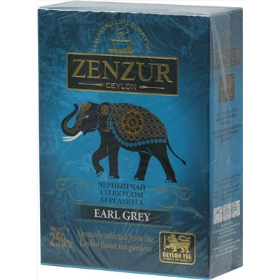 Zenzur. Earl Grey 250 гр. карт.пачка