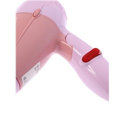Фен Luazon LF-23, 800 Вт, 2 режима, складная ручка, розовый