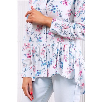 Блузка с длинным рукавом 320WHT НАТАЛИ, 1055654