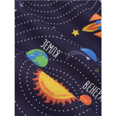 Пододеяльник 1.5-спальный «Этель. Млечный путь», 143×215 см, бязь