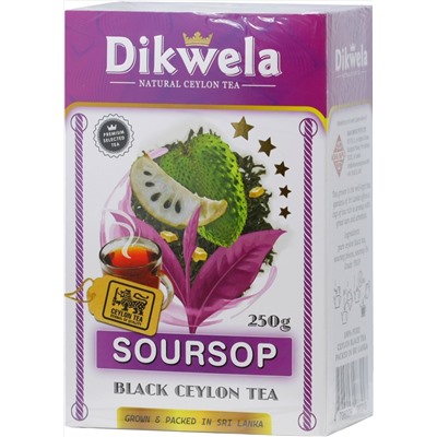 Dikwela. Black Soursop 250 гр. карт.упаковка