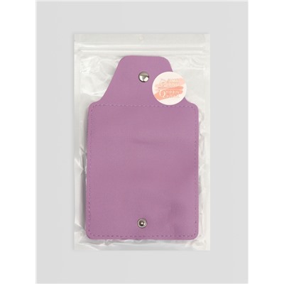 Набор маникюрный, 7 предметов, в футляре, сиреневый