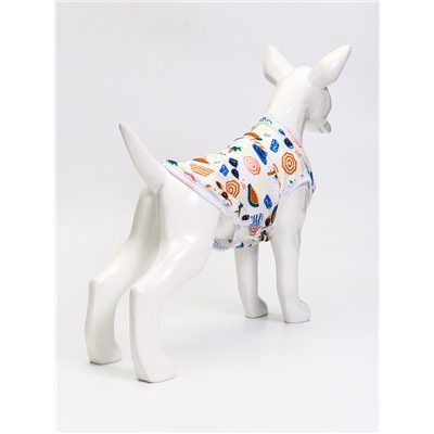 Майка для животных «Отпуск», размер XL, ДС 38 см, ОГ 48 см, ОШ 35 см