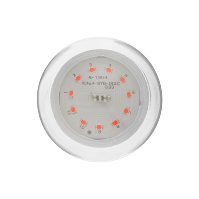 Фитолампа для растений VKL Electric, A65, 10 Вт, E27, IP20, красно-синий спектр