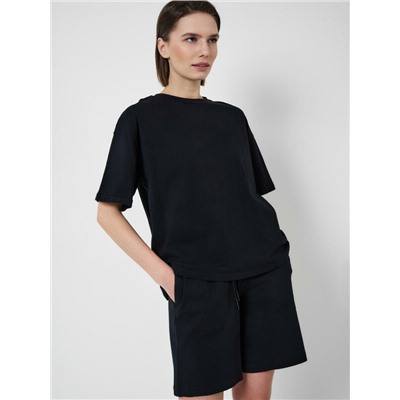 Комплект трикотажный для женщин: фуфайка (футболка), шорты