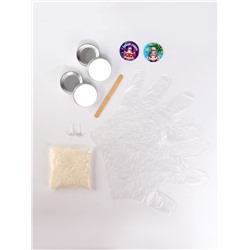 Свеча с картинкой своими руками на новый год «Зимняя сказка», набор для творчества