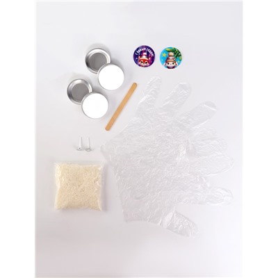 Свеча с картинкой своими руками на новый год «Зимняя сказка», набор для творчества