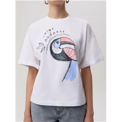 Футболки CONTE LD 2680 базовая футболка из хлопка с манжетами по рукавам