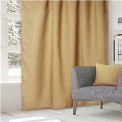 Штора портьерная «Этель», 200×270 см, рейнбоу бежевый